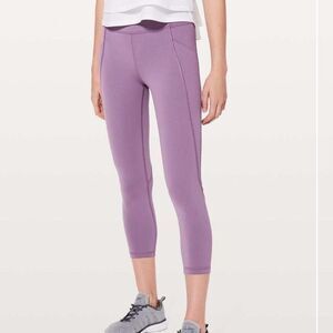Lululemon Time to Sweat Crop 23” Size 2